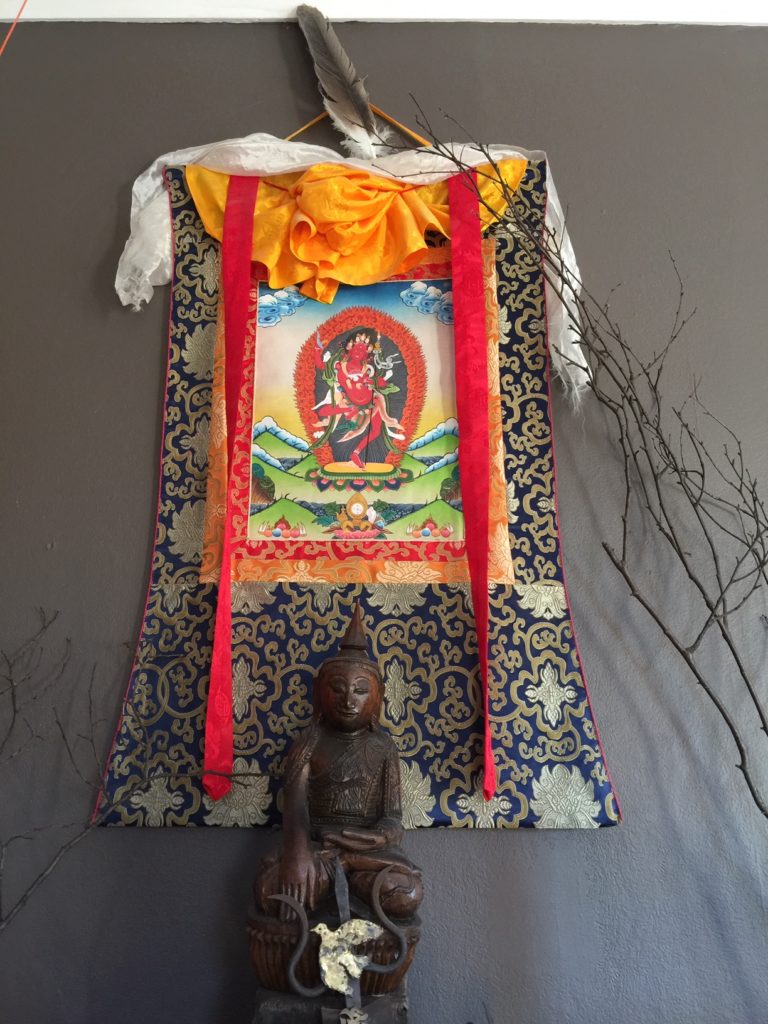 'The upper part of my current shrine' Srivandana